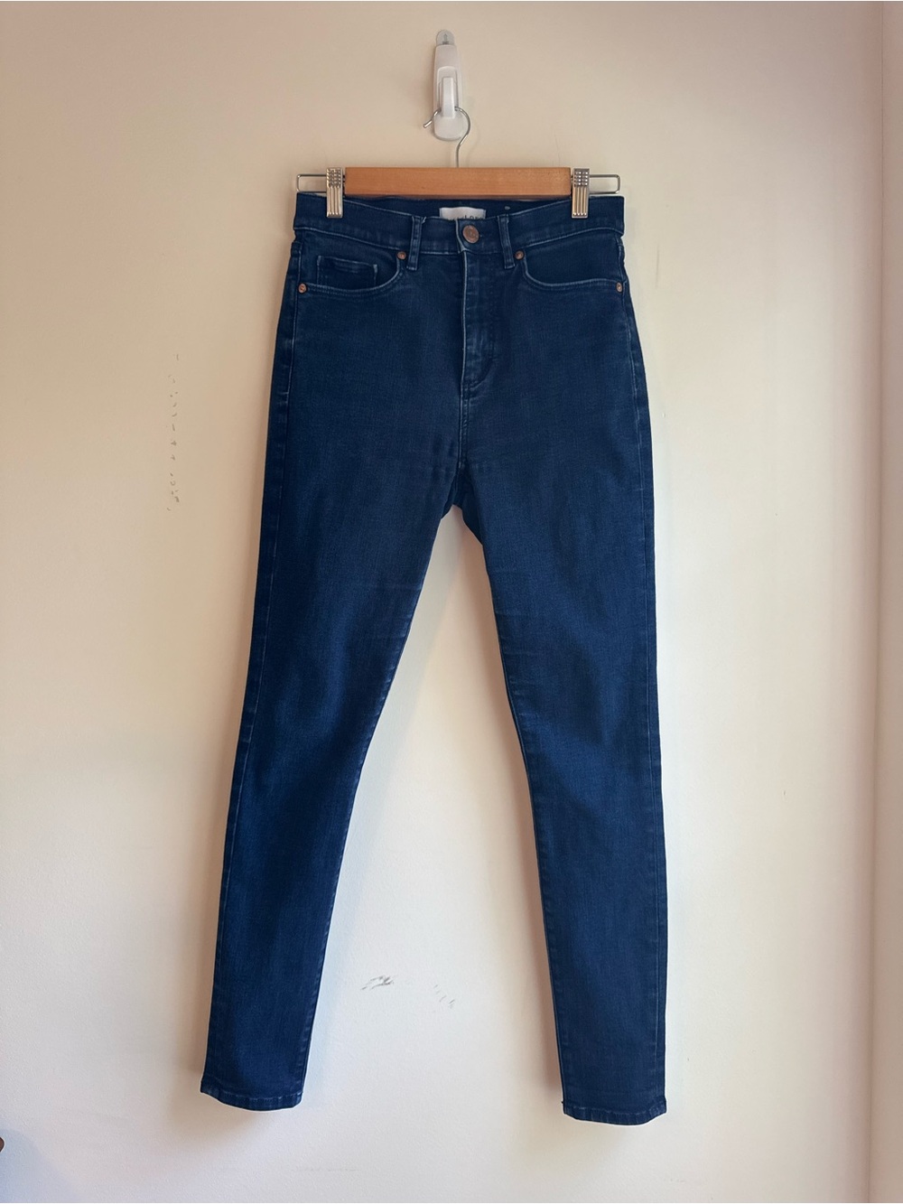 LOFT Dark Blue Skinny Jeans